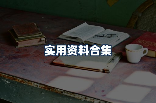 实用PDF资料展示